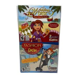 Wedding Dash 2 & Fashion Dash PC Mac CD-ROM Game Bundle NEW